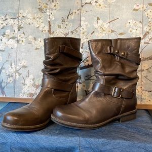 Eric Michael size 40 Brown Laguna Boots US size 8.5